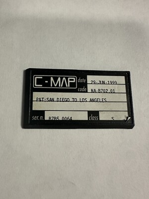 C-MAP NA-B702 C-Card Marine Electronic Card San Diego to Los Angeles California