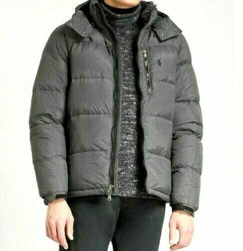 Nwt Polo Ralph Lauren Men Down Puffer Coat Jacket Detachable Hood XL