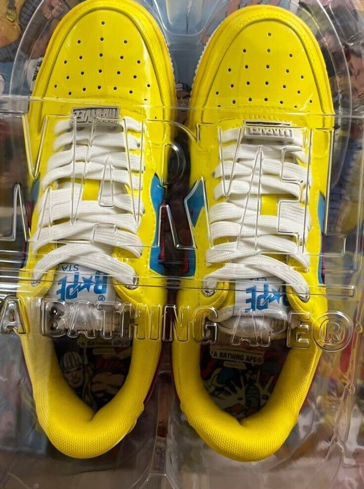 Marvel Comics × A Bathing Ape Bape Sta Low Marvel Comics × A Bathing Ape Bape Sta Low