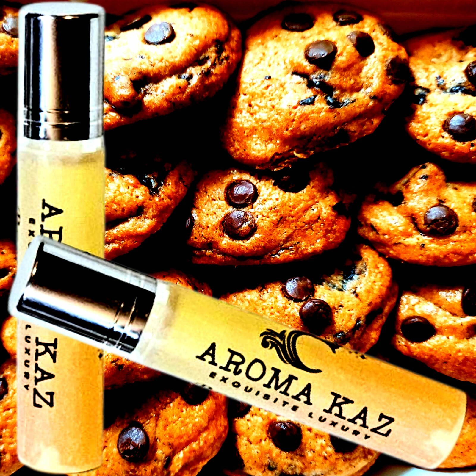 Choc Chip Cookies Roll On Perfume Fragrance Oil Vegan Alcohol-Free