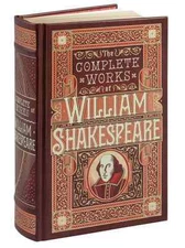 THE COMPLETE WORKS OF WILLIAM SHAKESPEARE ~ SEALED ~ LEATHER BOUND ~ BRAND NEW ~