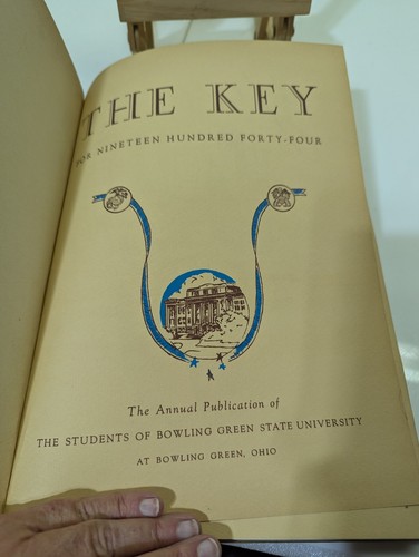 1944 Bowling Green University Ohio Yearbook Annual Unused Unsigned THE KEY - Picture 4 of 13