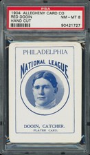 1904 Allegheny Card Co. Red Dooin PSA 8 Philadelphia Phillies