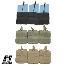 NcSTAR Tactical MOLLE PALS Modular Triple .308 Magazine Multi-Purpose Pouch