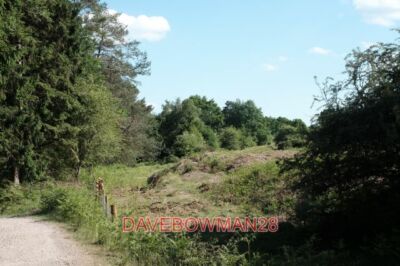 FOTO DIE ROUTE DER MINERALSCHLEIFE BEI MOSELEY GREEN DEN GRÖSSTEN TEIL DER ROUTE DER