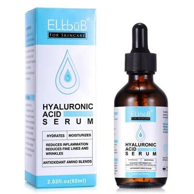Gesichtsserum Hyaluronsäure Hyaluronic Acid Serum Anti Aging Bio Vegan 60ml - Bild 1 von 4