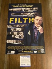 Jon S. Baird ‘Filth’ Director Signed Autograph 12x18 Photo ACOA