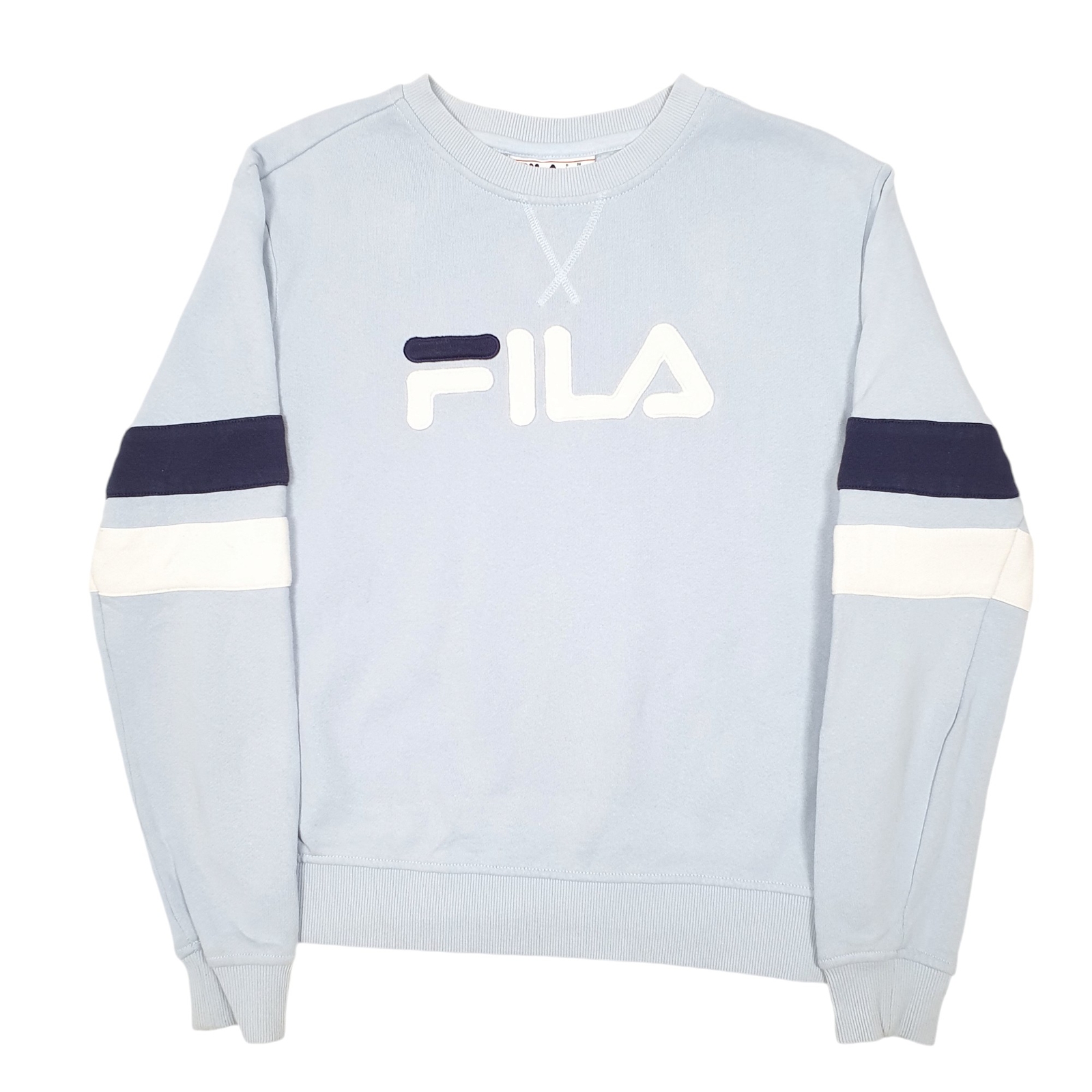 FILA Crewneck Spellout Jumper Sweatshirt Womens S