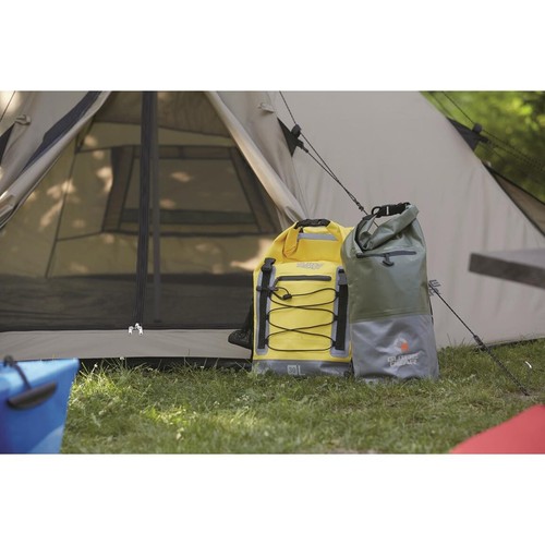 New Teepee Tent 10x10 Sleeps 2 To 6 People Beige Camp Army Shelter Weatherproof - Picture 5 of 17