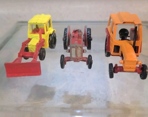 3 Vintage Corgi Junior Diecast Tractors, 1970's - Picture 2 of 8