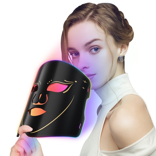 LED Face Mask Red Light Therapy Face Light Therapy Mask for Facial Skin Care US - Picture 2 of 11