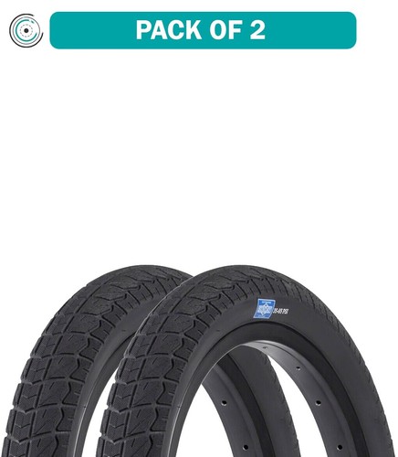Deli SA204 BMX Bike Tire - Folding Bead, 62 TPI Casing, Slick Center For Low Rolling Resistance
