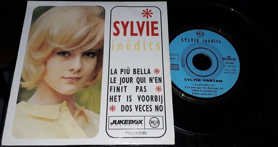 SYLVIE VARTAN CD PROMO 4 TITRES // INEDITS //  - Photo 1/2