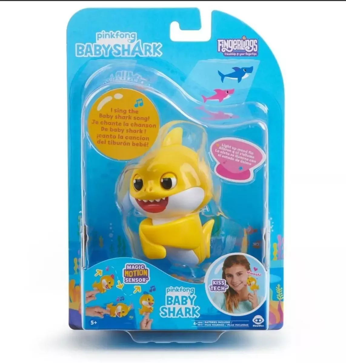 Baby shark cheap light up toy