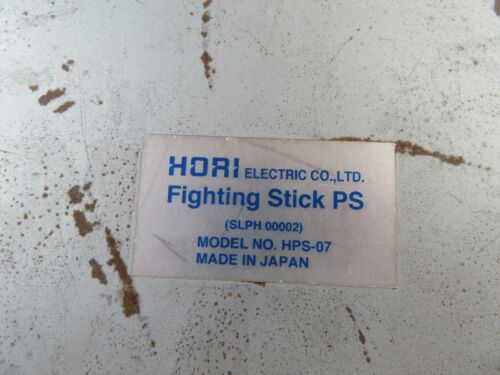 fighting stick ps ps1 ps2 HORI joy controller Japan arcade playstation ps pad jp - Picture 22 of 24