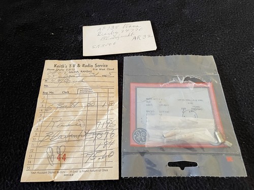 1964-1965 Blaupunkt Derby 94770 radio portátil paquete manual del propietario recibo de ventas - Imagen 9 de 10