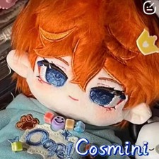 Anime Genshin Impact Tartaglia 20cm Plush Doll Dress up Toy Plushie Game