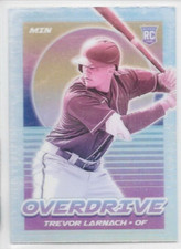 Trevor Larnach Minnesota Twins 2021 Chronicles Baseball Overdrive Holo RC #23