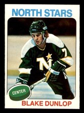 1975 OPC O-Pee-Chee Hockey #16 Blake Dunlop NM *e1