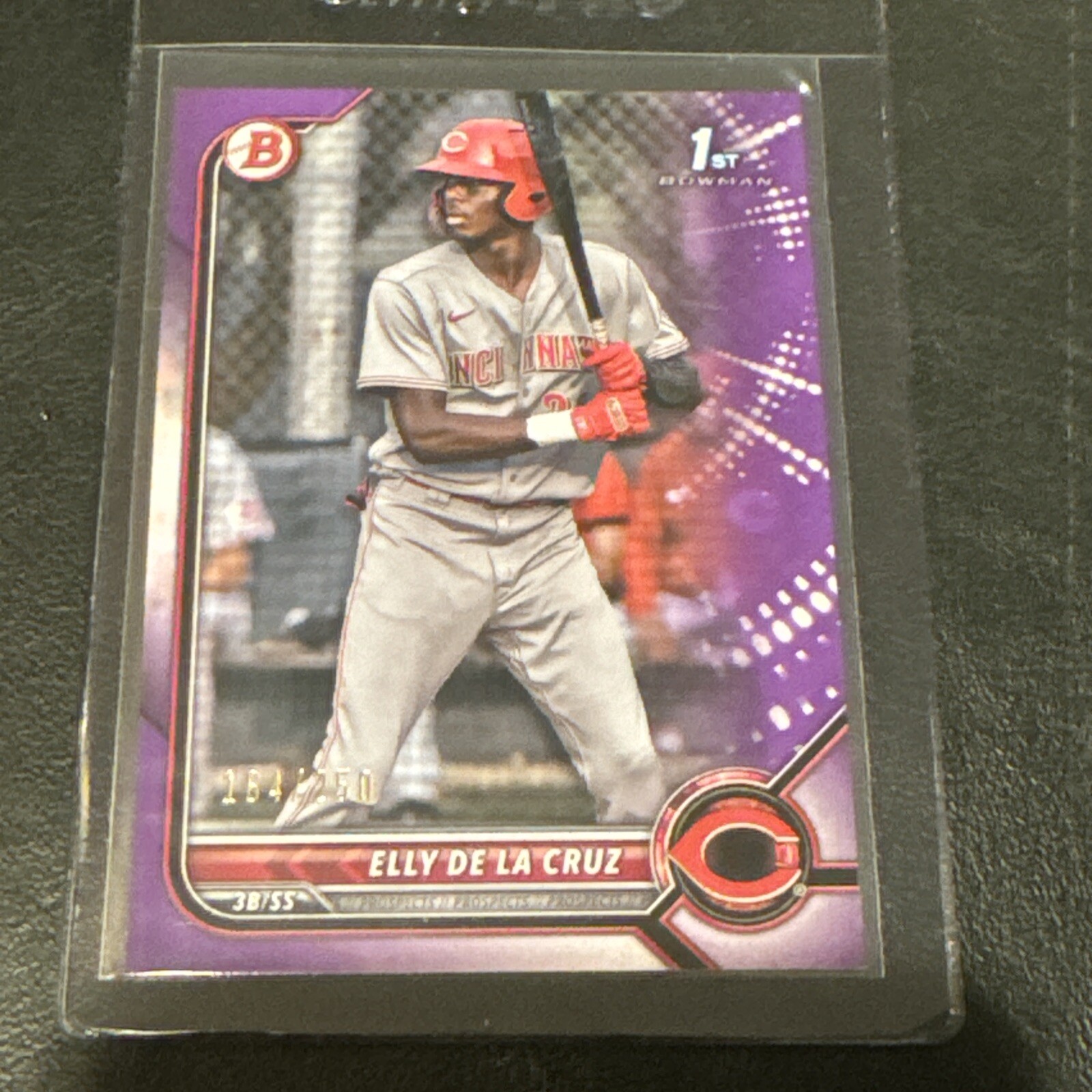 2022 Bowman Elly De La Cruz BP-50 Purple /250