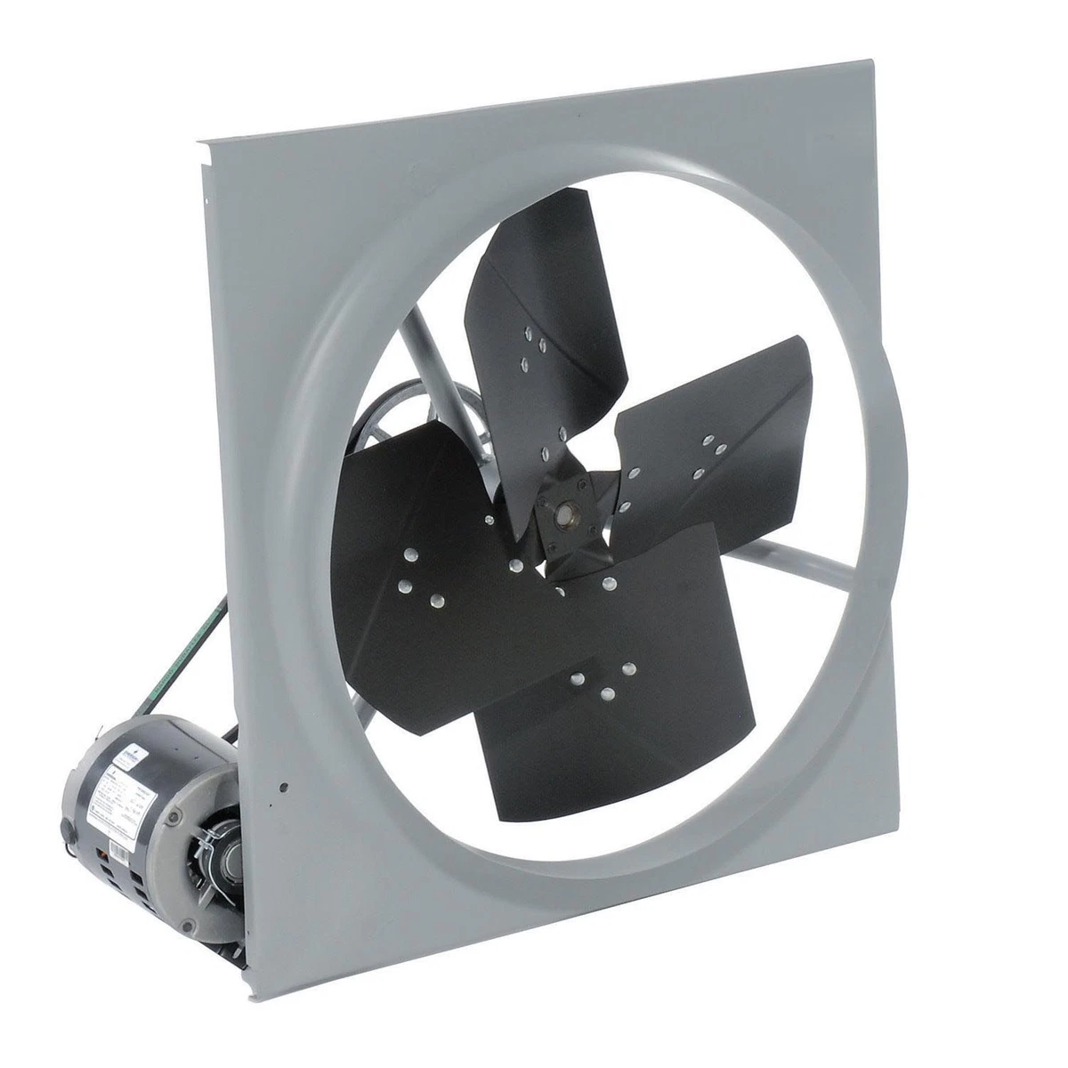 24 Exhaust Fan - Belt Driven - 3,270 CFM - 120 Volts - 1/3 HP - 1 Phase |  eBay