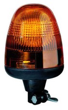 Hella 6846011 Kl Rotaflex Rotating Beacon Light With Amber Lens 24v