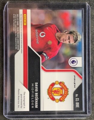 2021-2022 David Beckham autograph panini prizm | eBay