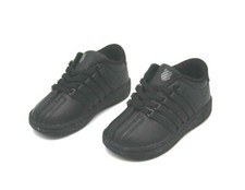K SWISS CLASSIC VN LOW 23343-003-M BLACK/BLACK INFANT SHOE TODDLER BABYS 5.5