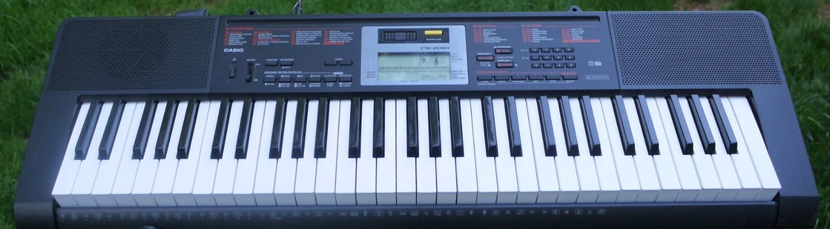 ケルヒャー CASIO CTK-2090 61 Key Keyboard Piano MIDI 48 Note Polyphony 400