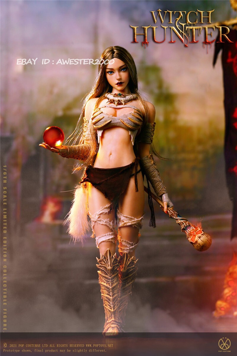 POPTOYS 1/6 Bloody Shaman Aphaia Witch Hunter White Shaman WH001