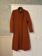 Toast Promenade Rose Brick Coat Size 8 New With Tags