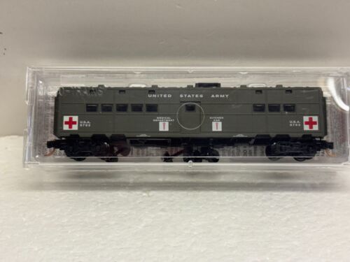 N Scale Micro Trains MTL 118020 US Army USA 8762 Troop Kitchen - Picture 2 of 4