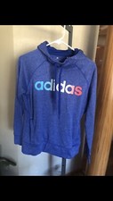 Women's Adidas Hoodie Hooded Pullover Sweatshirt size M EUC