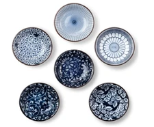 Dipping Bowls Soy Sauce Dish Ceramic 3 OZ Small Serving Bowls for Side Dishes