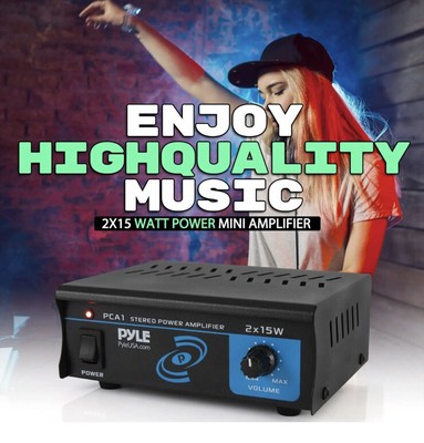 大得価，高品質】 Pyle Home PCA1 30W Stereo Hi-Fi Mini Power