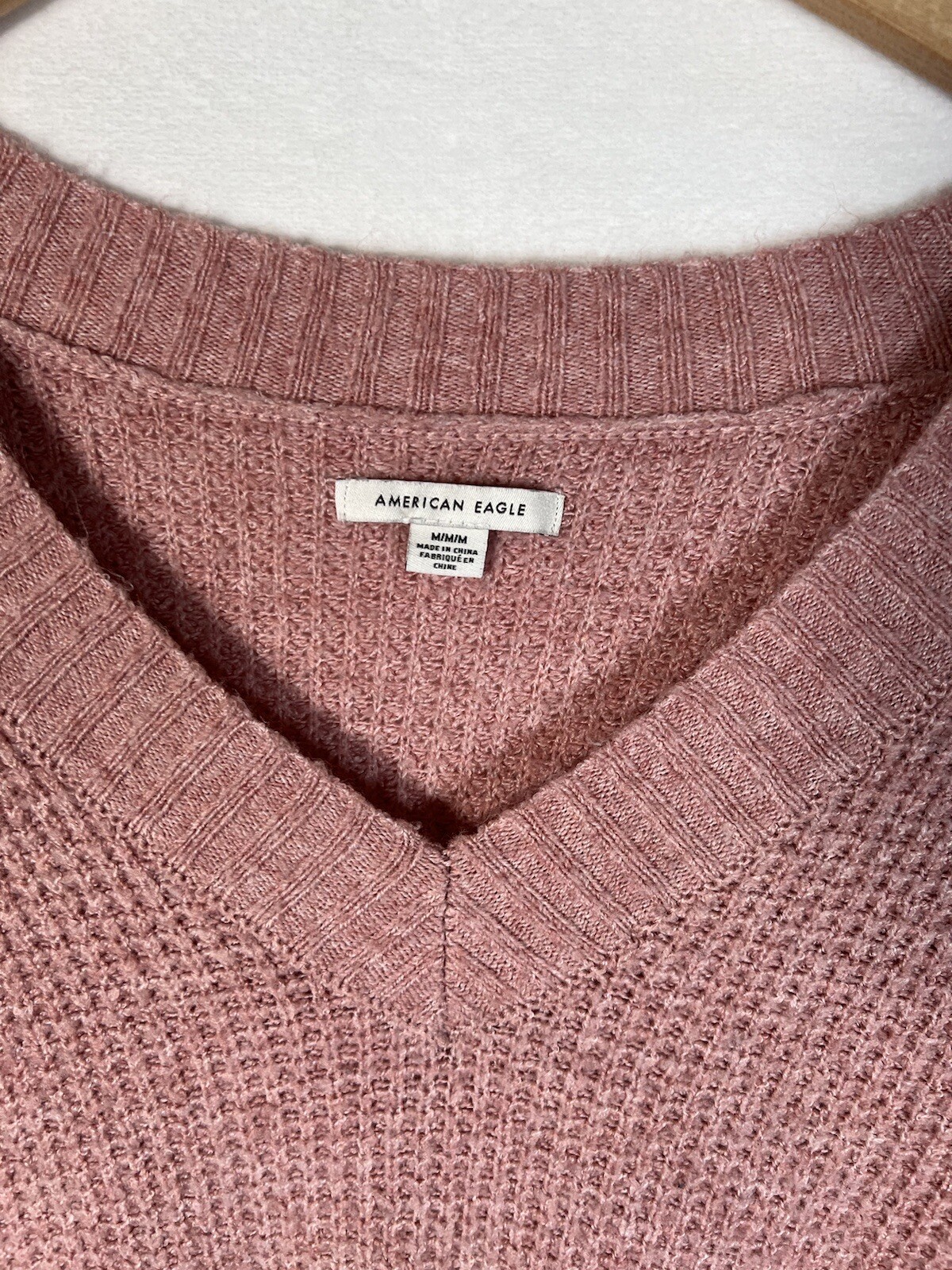 American Eagle Pullover Sweater Pink - image 2