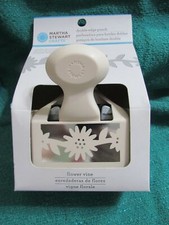 New Martha Stewart Crafts Double Edge Punch, "Flower Vine"