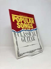 Popular Songs for the Classical Guitar by John Zaradin First 1st Ed LN PB 1986