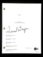 Fred Dryer signed Hunter script autograph (B) ~ Beckett BAS