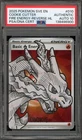 Pokemon Mega Charizard X Sketch Fire Energy Cookie Cutter Auto 10 PSA AUTHENTIC