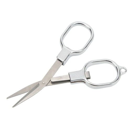 Folding Scissors Portable Stainless Steel 8 Thread Paper Cutting Sewing Emb Hot - Picture 8 of 12