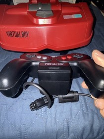 Nintendo Virtual Boy Console Bundle Tested W/ Original Battery Adapter