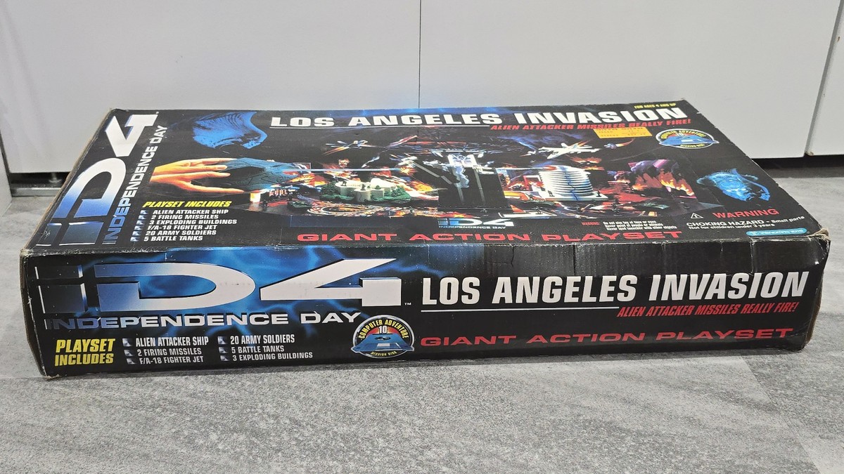 NOS Los Angeles Invasion GIANT Action Playset ID4 Independence Day