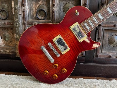 Vintage Epiphone Les Paul Standard Sunburst Electric Guitar 2002