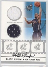 2006-07 Topps Big Game Picture Perfect Jersey Shorts 33/99 Marcus Williams 0f4