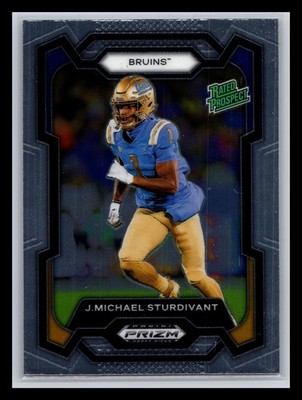 J. Michael Sturdivant UCLA Bruins 2024 Panini Prizm Draft Picks #195