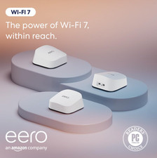 Eero 7 Dual-Band Mesh Wi-Fi 7 System 3-pack - New-Sealed-MSRP 349.99