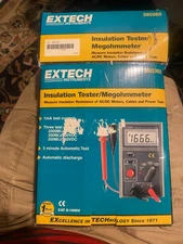 Extech 380360 Digital Megohmmeter Insulation Tester  