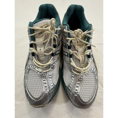 ASICS Gel-nimbus 10.1 White Rainy Lake 1203A543-102 Men s Jogging Shoes Sz W-9