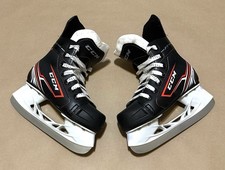 CCM Jet Speed FT 340 Youth Ice Hockey Skates 12y US Kids Shoe Size 13.5 FT340